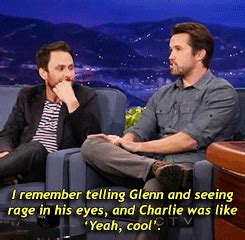 Glenn Howerton And Charlie Day Discuss Their Reaction To Kaitlin Olsen