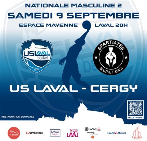 N J La Billetterie Est Ouverte Union Sportive Lavalloise Basket