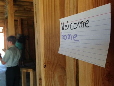 Wounded Marine Gets New Home Filled With Inspiring Messages In League