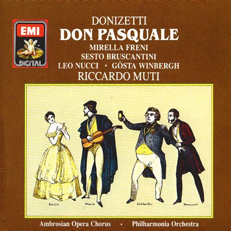 Guida Allascolto Donizetti Gaetano Don Pasquale