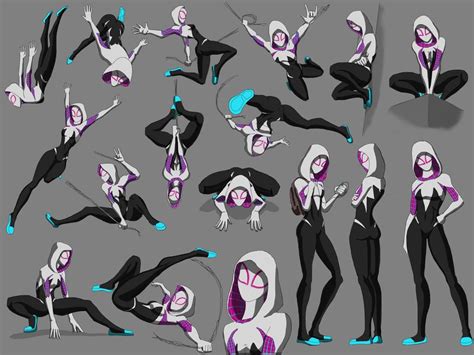 Spider Woman By Spacemaxmarine Spider Gwen Art Spiderman Drawing Spiderman Poses