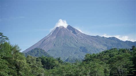 Mount Merapi Yogyakarta Indonesia Stock Photo Image Of Alps Geology