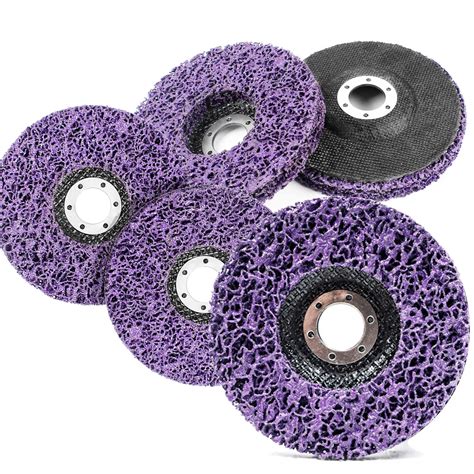 5PCS Strip Discs Stripping Wheel 4 100mm Durable Poly Paint Removal