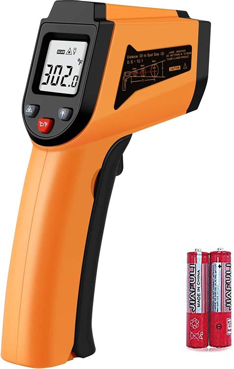 Real Instruments Laser Infrared Thermometer Non Contact Digital