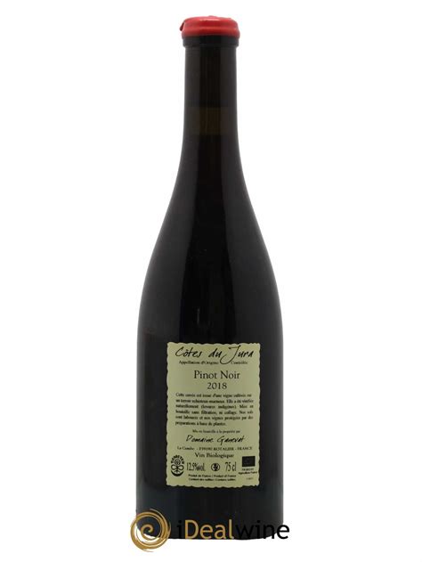 Acheter Côtes du Jura Pinot Noir En Billat Jean François Ganevat