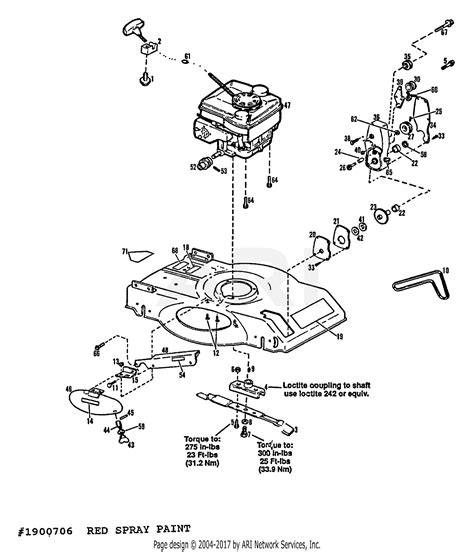 Troy Bilt Self Propelled Mower Parts Diagram Troy Bilt