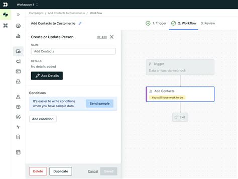 Webhook campaigns | Customer.io Docs
