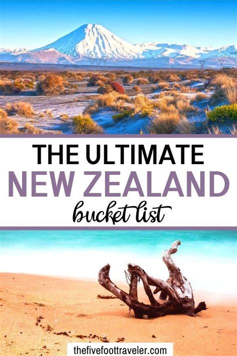 The Ultimate New Zealand Bucket List New Zealand Travel Guide