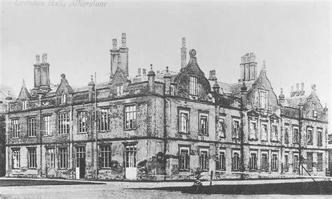 Memories Of Grendon Hall Our Warwickshire