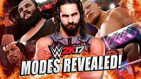 WWE 2K17 My Career Universe Mode Details Revealed Creation Suite