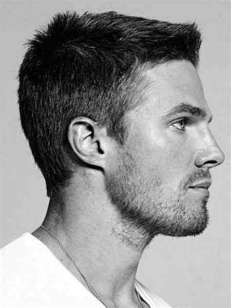 short haircut men spring side view | Mens haircuts short, Mens ...