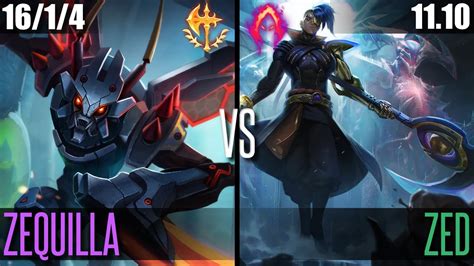 ZEQUILLA KHA ZIX Vs KAYN NA GRANDMASTER Patch 11 10 YouTube