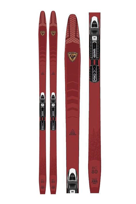 Rossignol BC 80 Cross Country Ski & Binding Package – Snowflake Ski Shop