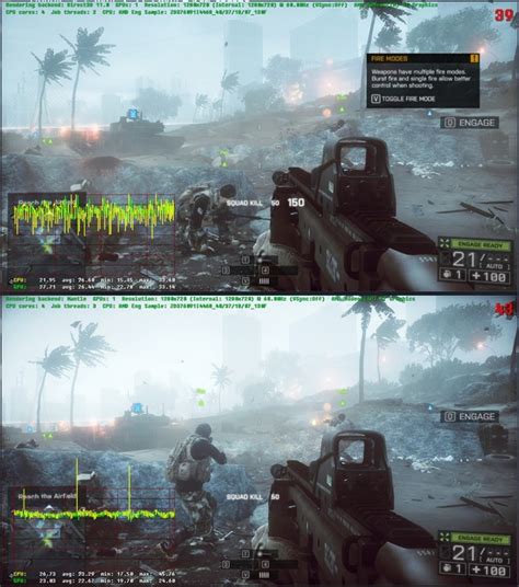 Dice Posts Its Own Battlefield Directx Vs Mantle Performance Numbers