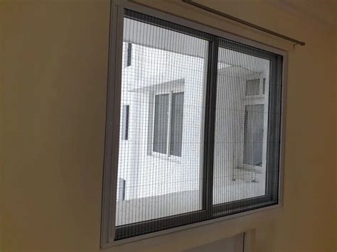 Feet Sliding Pleated Window Mosquito Net At Rs Sq Ft Sliding