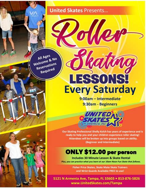 Saturday Skate Lessons | United Skates of America