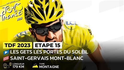 TOUR DE FRANCE 2023 ÉTAPE 15 LES GETS LES PORTES DU SOLEIL SAINT