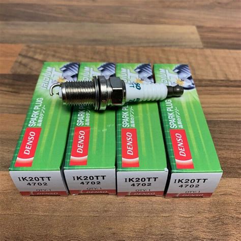 Genuine DENSO Iridium TT Spark Plug Set Of 4 IK20TT 4702 EBay