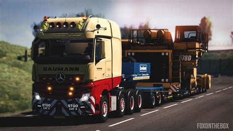 Big Stars Mercedes Actros Arocs Slt Euro Truck Simulator Mod