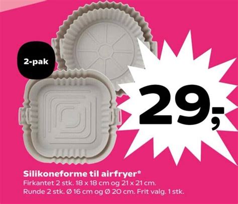 Silikoneforme Til Airfryer Tilbud Hos Kvickly