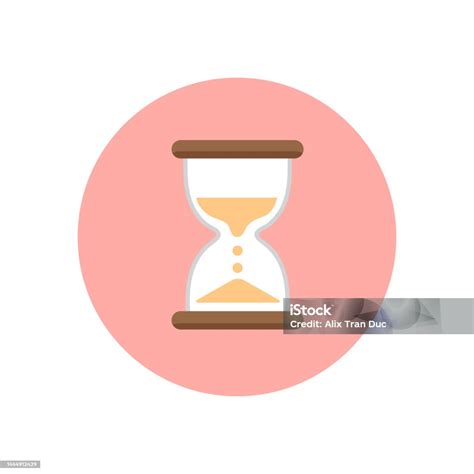 Hourglass Vector Clipart Round Stock Illustration Download Image Now Hourglass Symbol