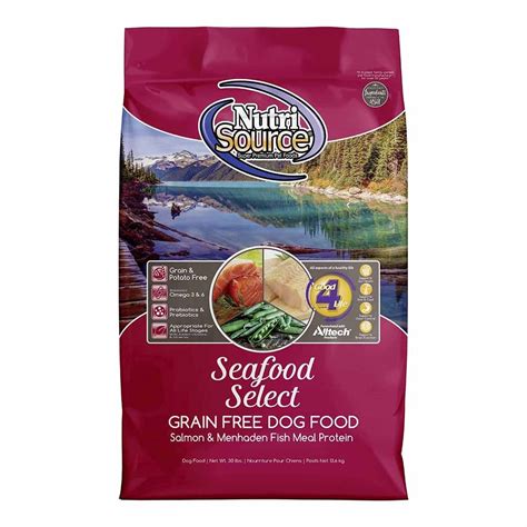 Nutrisource Seafood Select Grain Free Dry Dog Food - OK Feed & Pet Supply