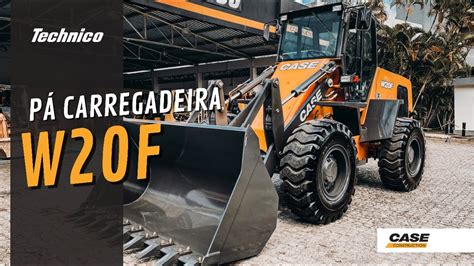 P Carregadeira Case W F Wheel Loader Youtube