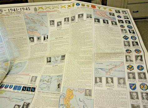 Factual Chart World War Ii Asiatic Pacific Operations Us Navy