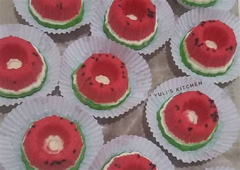 Resep Bolu Kukus Semangka Oleh Yuli S Cookpad