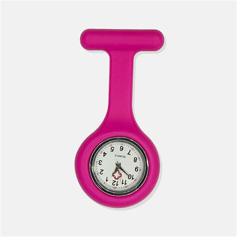 Silicone Fob Watch Hot Pink Smilewear