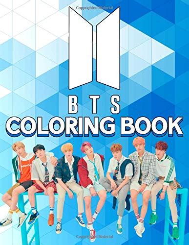 Bts Coloring Book Bangtan Boys Coloring Books For Army And Kpop Lovers