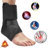 Kuangmi Ankle Brace Lace Up With Side Stabilizers Support Auxiliary