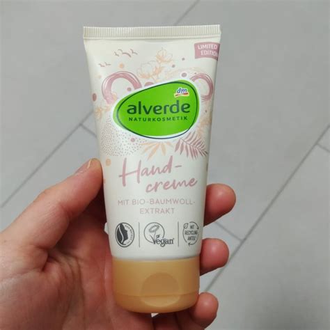 Alverde Naturkosmetik Handcreme Mit Bio Baumwollextrakt Review Abillion