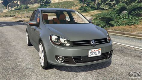 Volkswagen Golf Mk6 V20 Para Gta 5