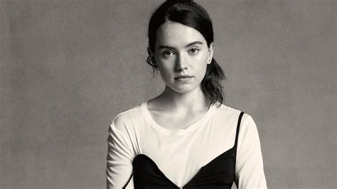 Daisy Ridley On Black And White Picture HD Daisy Ridley Wallpapers | HD ...