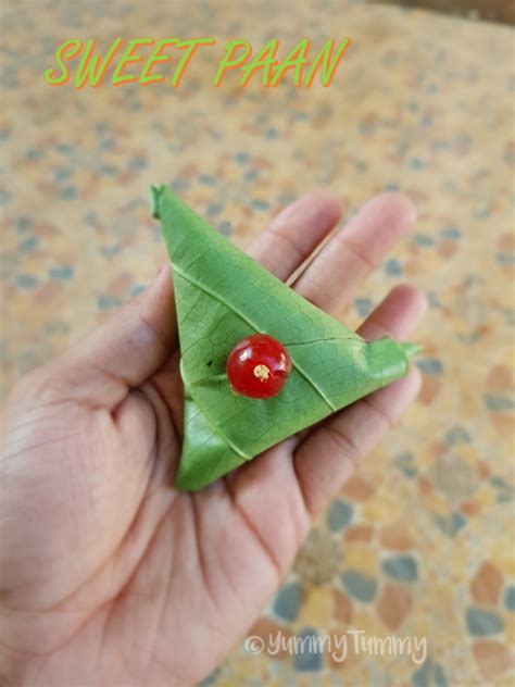 Sweet Paan Recipe Meetha Paan Recipe How To Make Paan