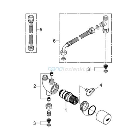 Grohe Grohtherm Micro Termostat Podumywalkowy Nanolazienki Pl