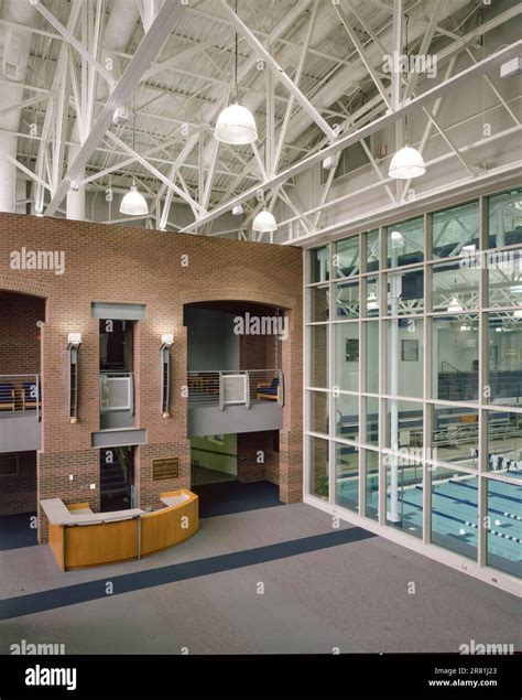 Franklin & Marshall athletic facility, olympic size swimming pool Stock Photo - Alamy