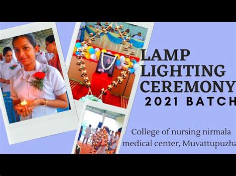 Lamp Lighting Ceremony 2021 Bsc Nursing College Of Nursing Nirmala