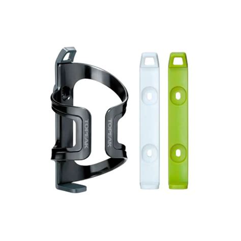 Suporte De Garrafa Topeak Dualside Cage EX Branco E Verde 40100289