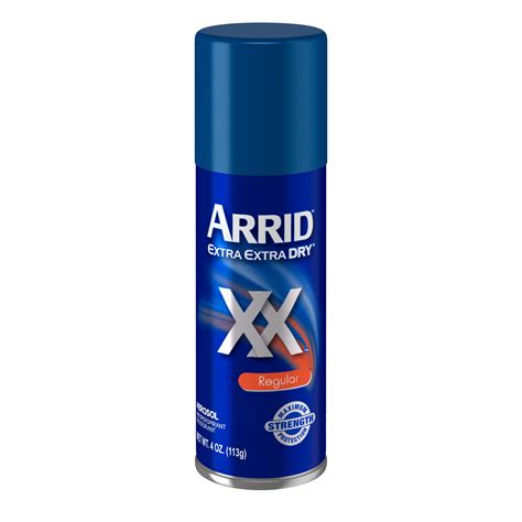 Arrid Xx Extra Extra Dry Aerosol Antiperspirant Deodorant Regular 4 Oz