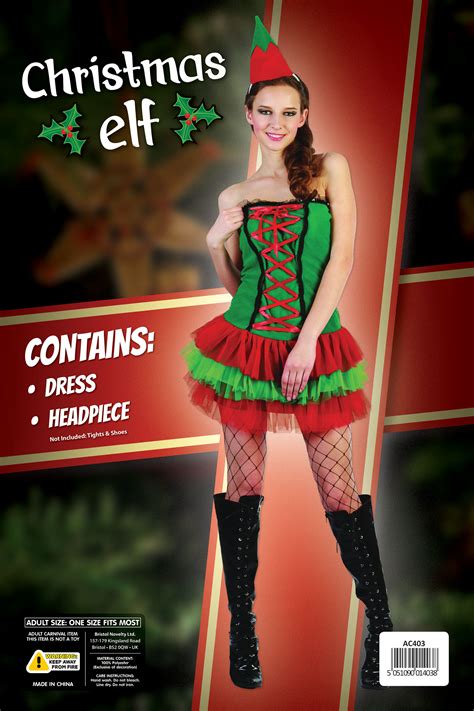 Adult Christmas Elf Costume