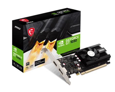 MSI GeForce GT 1030 4GD4 LP OC