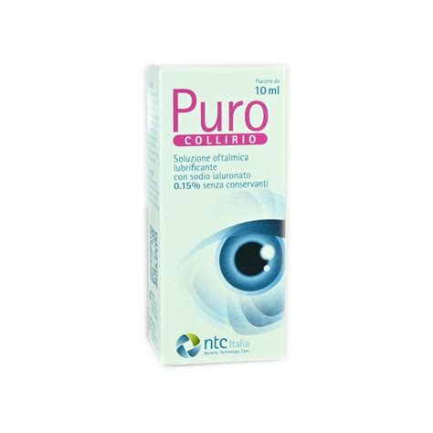 Puro Collirio Gocce Oculari Lubrificanti Ml