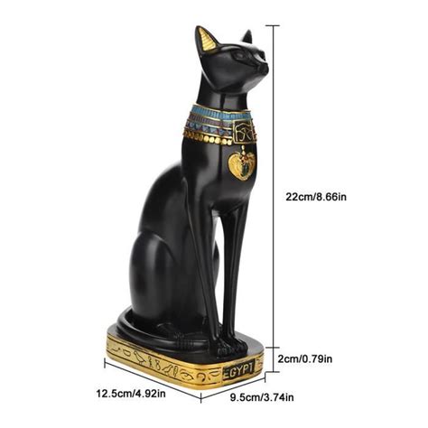 Statue De Chat Gyptien Chat Gyptien R Sine Statue Figurine M Nage