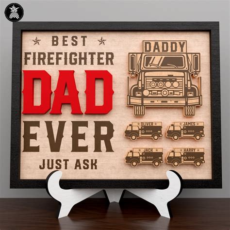 firefighter dad etsy