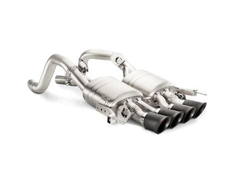 C Corvette Akrapovic Titanium Slip On Exhaust System