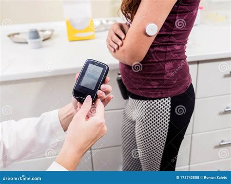 Medical Device For Glucose Check Continuous Glucose Monitoring Pod