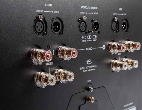 Electrocompaniet Aw M Power Amplifier At High End Munich The