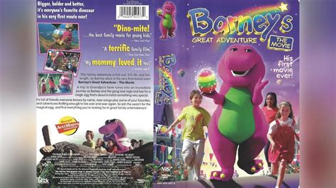 Barney S Great Adventure The Movie Vhs Youtube